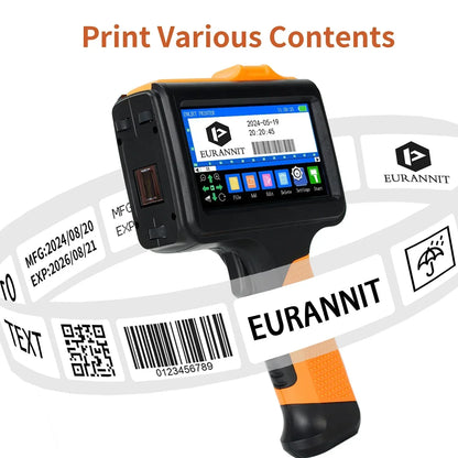 Portable Inkjet Coder for Multi-Language Labels & Dates