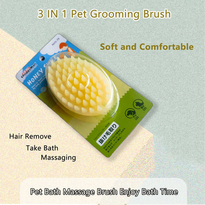 12PCS Soft Dog Cat Massage Bath Brushes