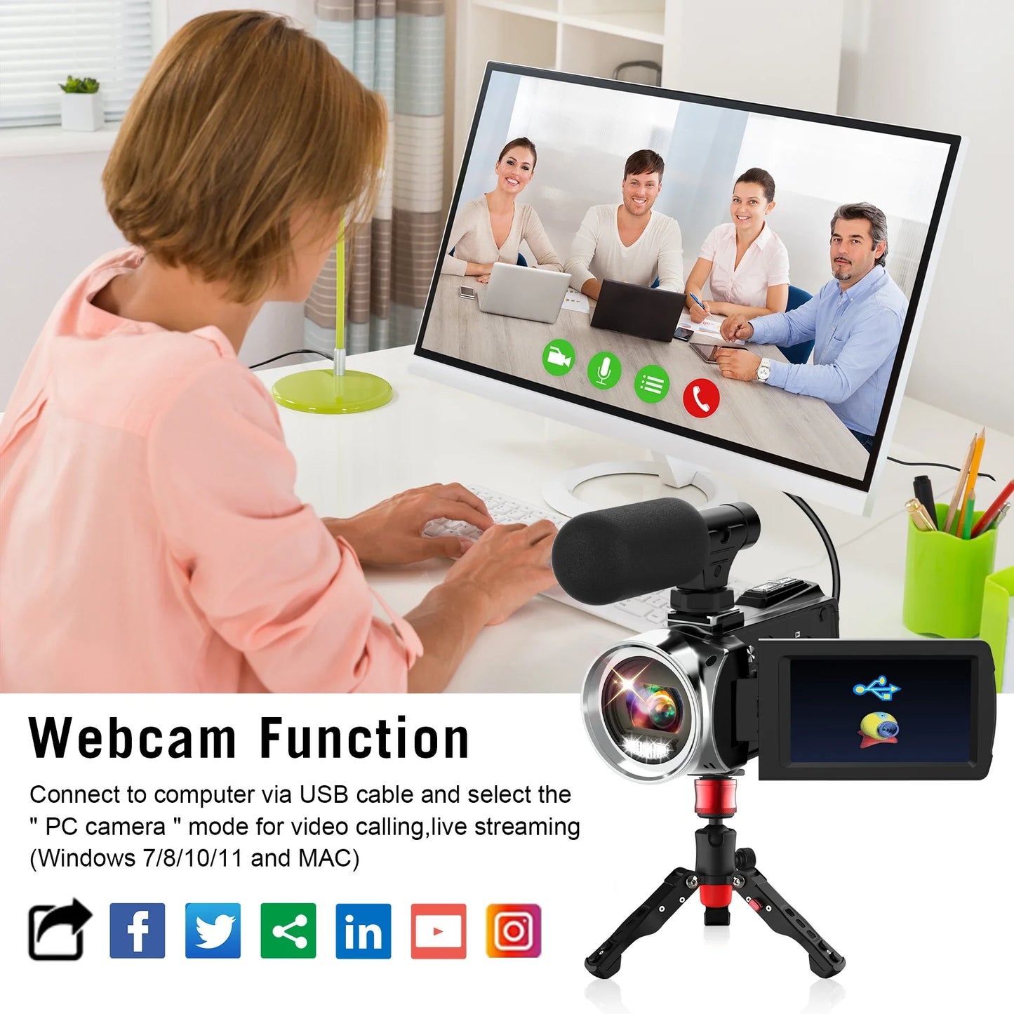 64GB SD Card for Camcorders Vlogging Streaming