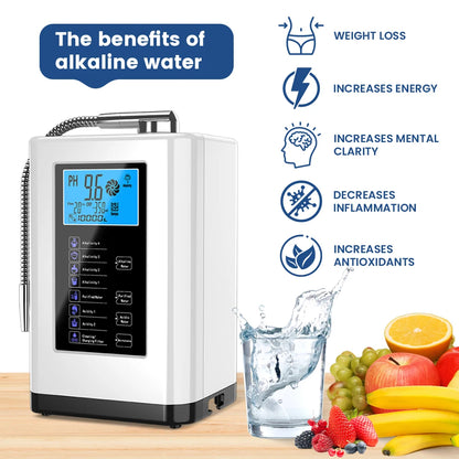 Alkaline Water Ionizer Machine with 5 Platinum Plates