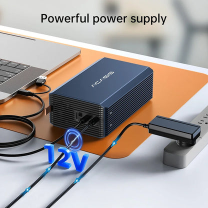 Dual Bay HDD Docking Station SATA RAID 3.5 Inch