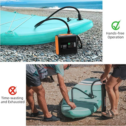Portable Electric Air Pump for Camping & Travel