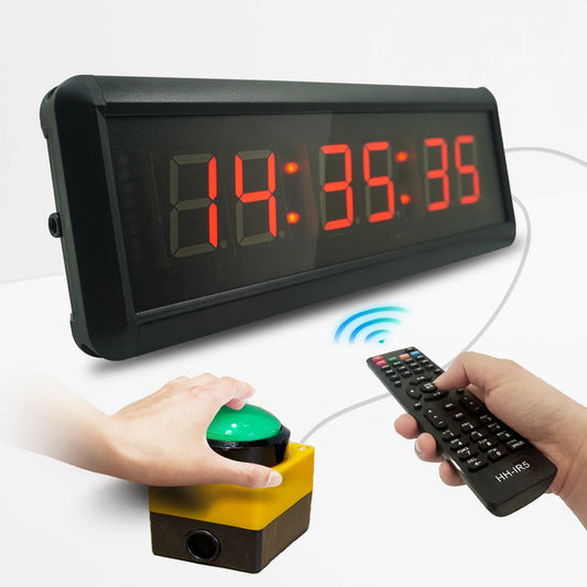 Countdown Quiz Buzzer with 1 Button and Remote