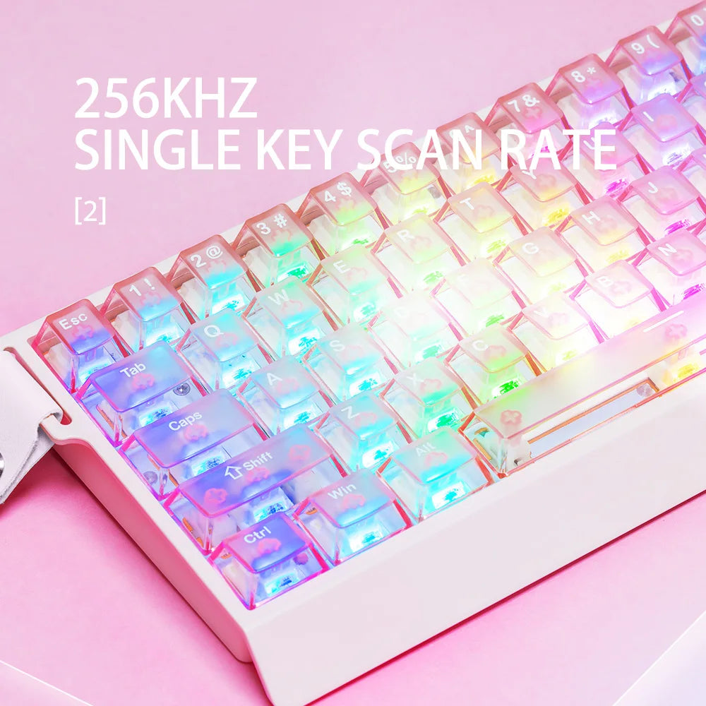 MER68 PRO Red Hot Swap Quick Trigger Keyboard