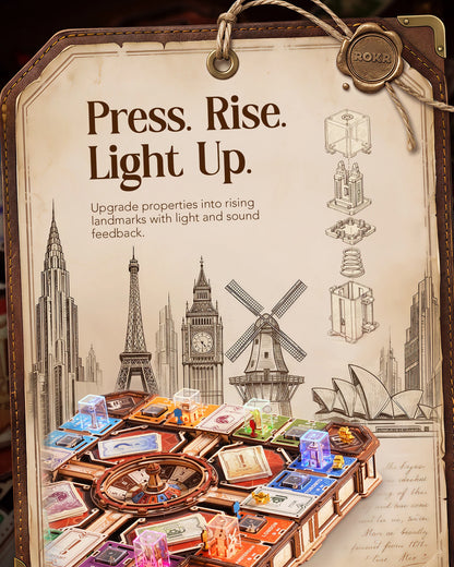 Buildable Strategy Board Game Mechanical Model Kit