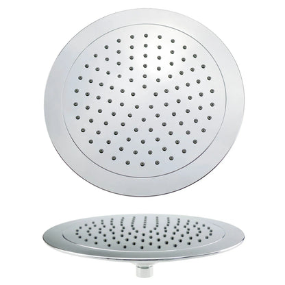 Round Rain Shower Head 2in1 Twin Shower Set