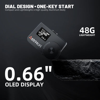 Compact DSLR Camera Light Meter with Dual Dial Controls