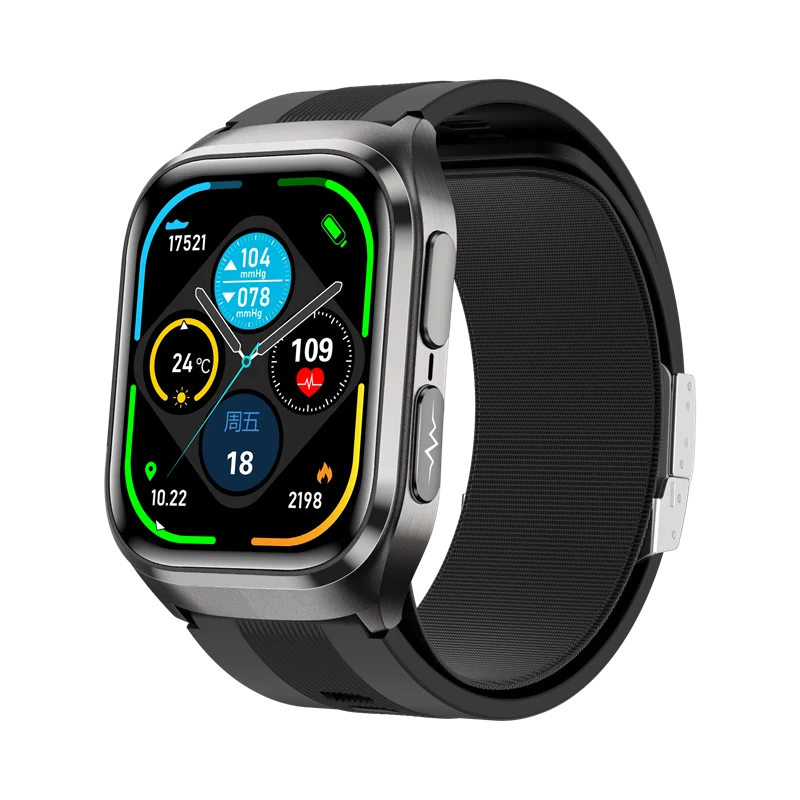 Waterproof Smart Watch S17 Bluetooth Fitness Tracker Black