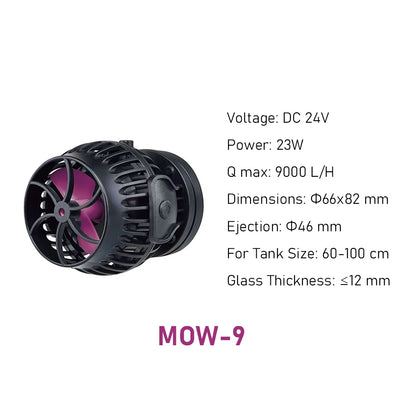MOW-9 Smart Wave Maker for Large Aquariums