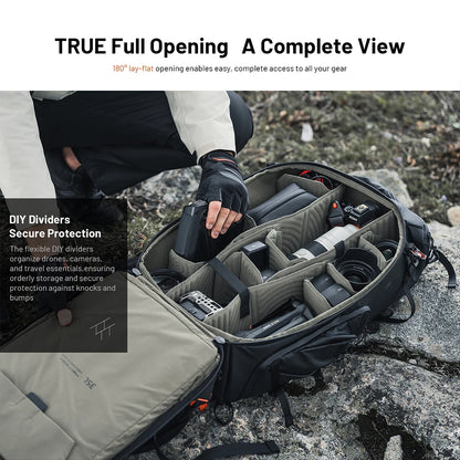 Outdoor Camera Backpack 25L DSLR & Drone Storage