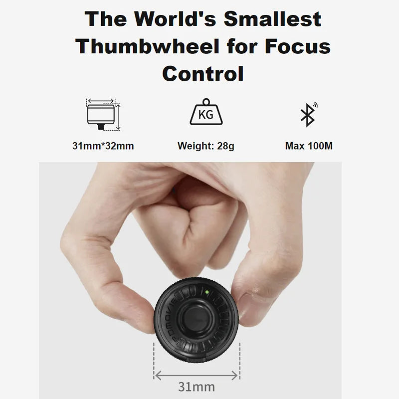 Smart Wireless Follow Focus for Cinema Cameras