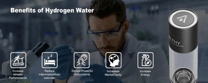 Portable Hydrogen Water Maker DuPont SPE PEM Ionizer