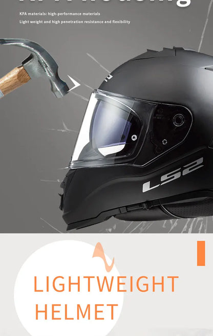 Gray Armour M Motorbike Helmet with Safety Rating