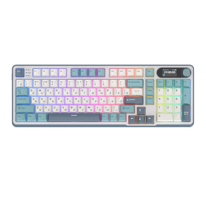 RGB Gaming Keyboard Brown Switch Russian Light Cloud