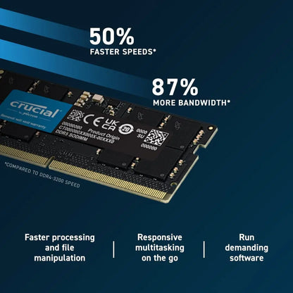 48GB DDR5 5600MHz Dual Channel Laptop RAM for Performance Laptops