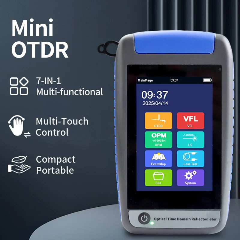 Smart OTDR Optical Fiber Tester with OPM VFL APC