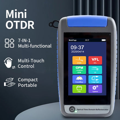Smart OTDR Optical Fiber Tester with OPM VFL APC