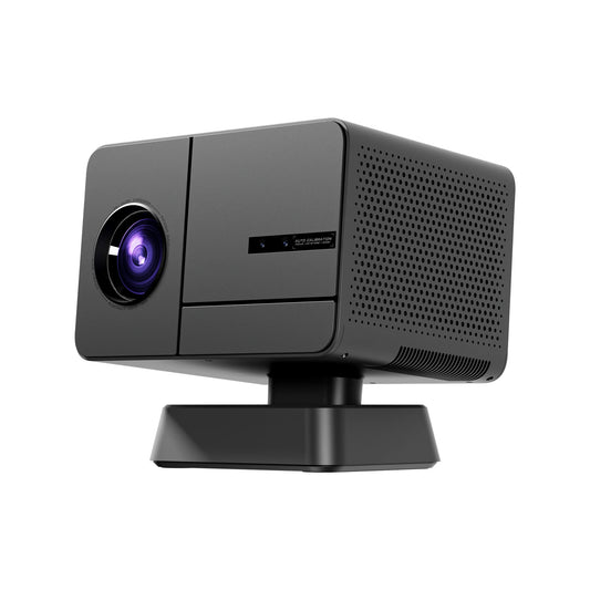 Android 11 Portable Projector with Electric Focus for Home Cinema