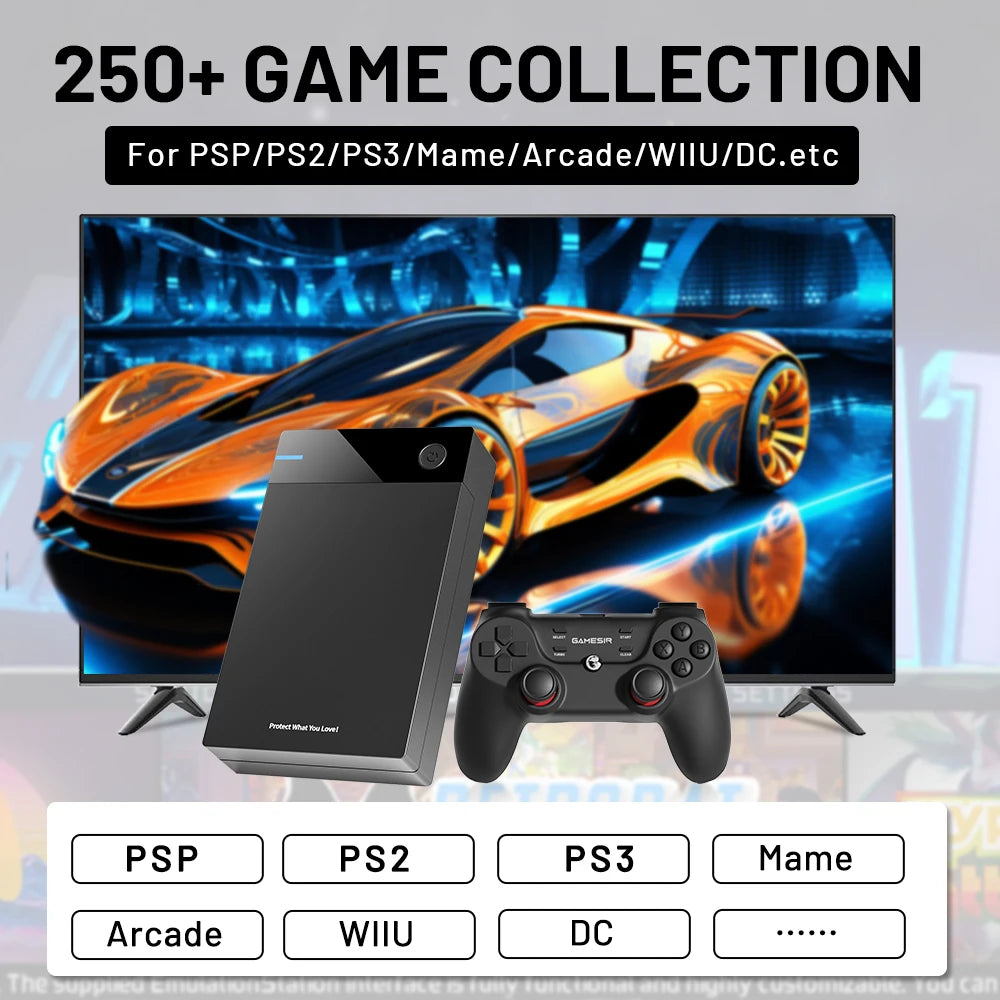 12TB Retro Gaming HDD with 86,000 Preloaded Games