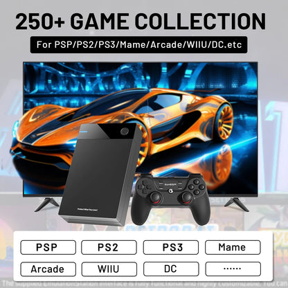 12TB Retro Gaming HDD with 86,000 Preloaded Games