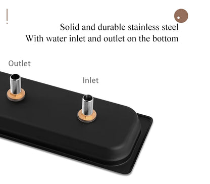 High-Pressure Glass Rinser for Kitchen & Bar Sinks