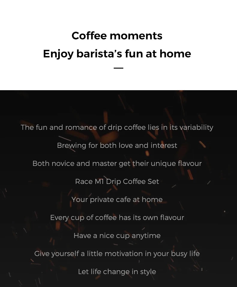 White 7-Piece Espresso & Pour Over Coffee Set