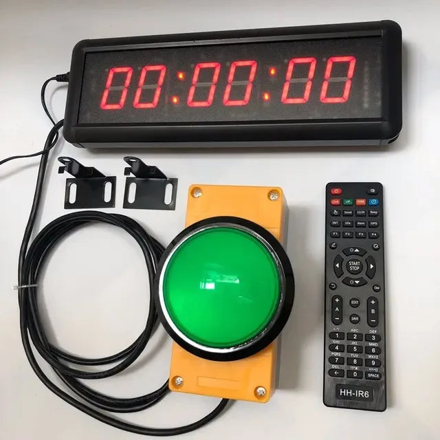 Countdown Quiz Buzzer with 1 Button and Remote