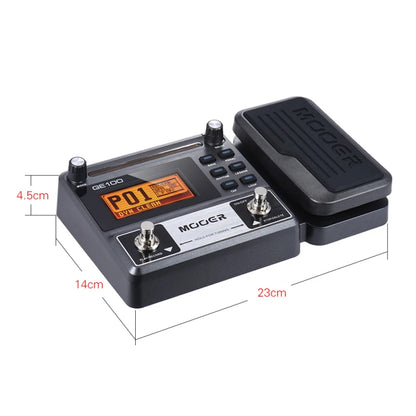Portable Guitar Multi-Effects Processor Pedal with Loop and Tuner