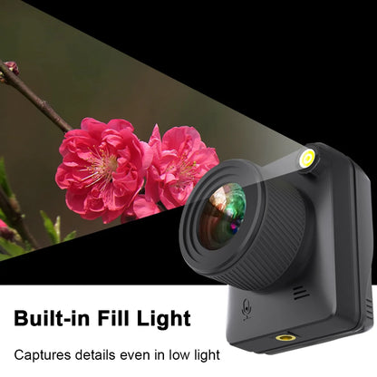 32MP 4K Outdoor Time-Lapse Camera with Rotating Screen