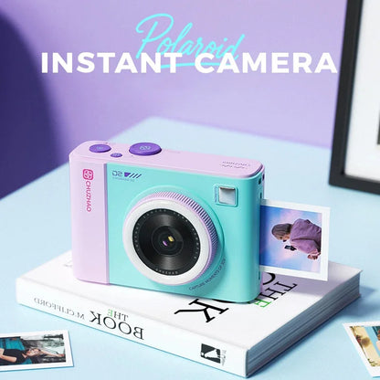 Retro Hybrid Instant Camera 2.8 Inch IPS Screen WiFi Printer