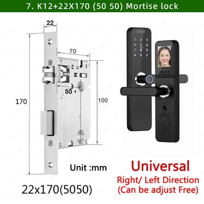 Electronic Lock 22x170 with Camera & Rechargeable Battery