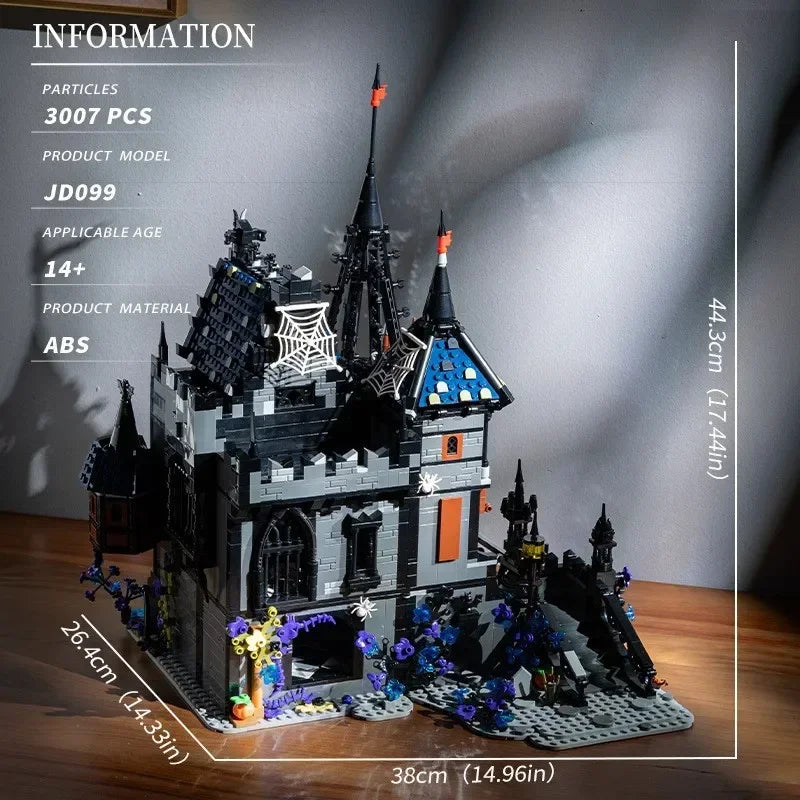 Vampire Dracula Castle Building Block Set 3007 Pieces
