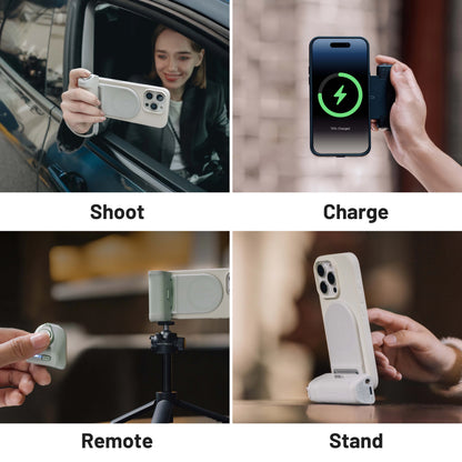 Wireless Phone Camera Grip with Fill Light & Remote