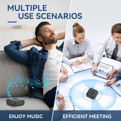 360 Degree Wireless Conference Speaker with Noise Cancellation