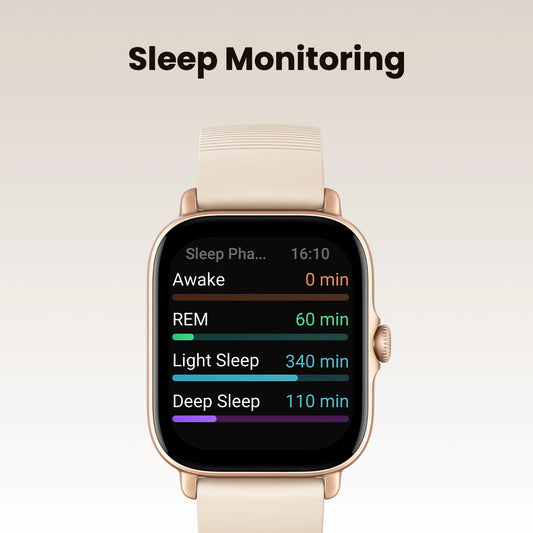 Amazfit GTS 4 Mini Ivory White Smartwatch with Alexa