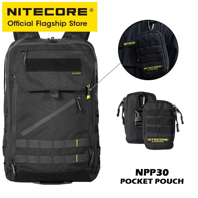Portable 23L Commuter Backpack 500D Waterproof Laptop 15.6"
