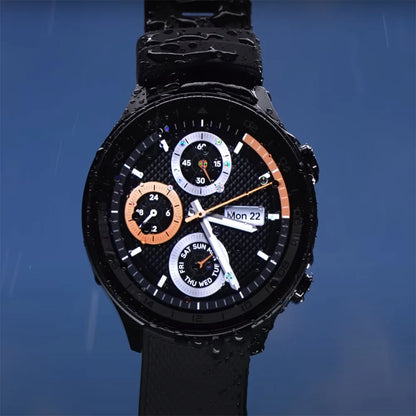 Wear OS Smart Watch NFC Fitness Tracker Black