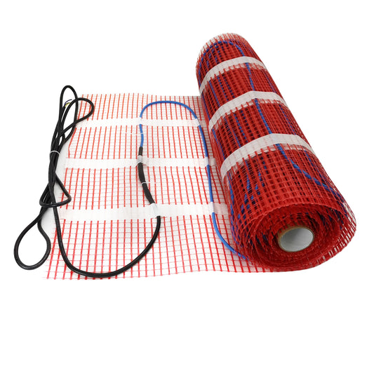 Heated Floor Mat 200W for Tile & Cement 5 Square Metre