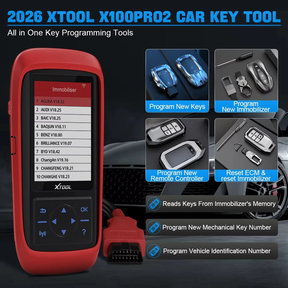 Professional OBD2 Key Programmer with EEPROM Adapter