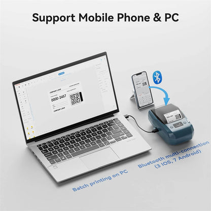 Wireless Sticker Label Maker Compact Standard Package