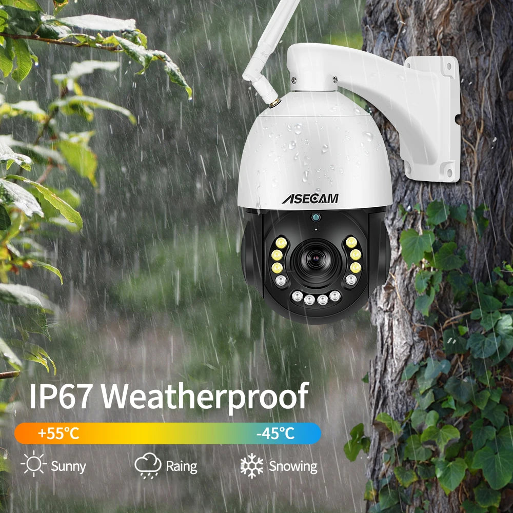 8MP 4G PTZ Security Camera 30X Optical Zoom