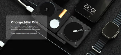 4in1 Foldable Magnetic Wireless Charging Station