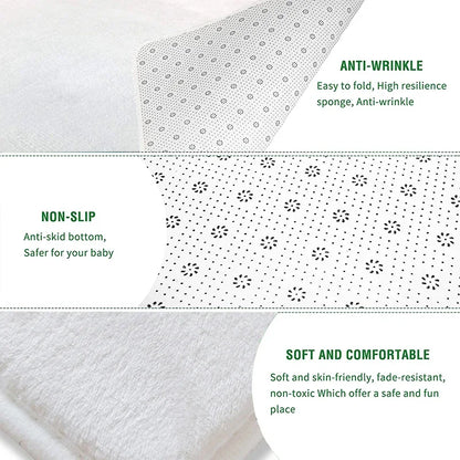 Washable Living Room Carpet 5.2 by 7.5 Feet Easy Clean