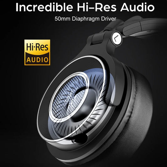 HiFi Over Ear Wired Studio Headphones with Cushions