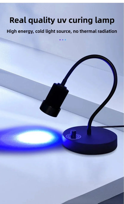600W 405nm UV Glue Curing Lamp Adjustable