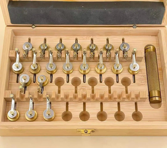 High Precision 20-Piece Watch Repair Mainspring Winding Tool Kit
