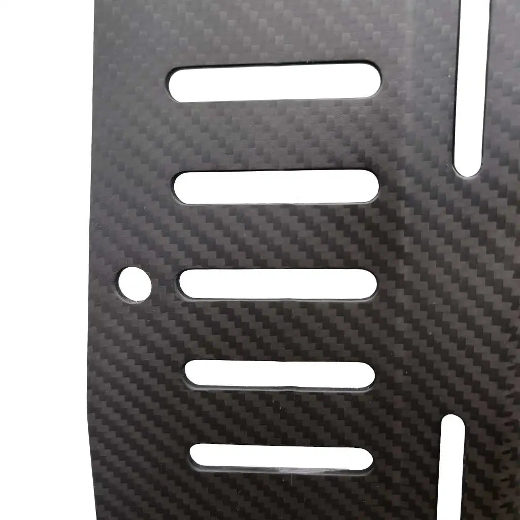 Compact Carbon Fiber Dive Backplate for Cave Divers