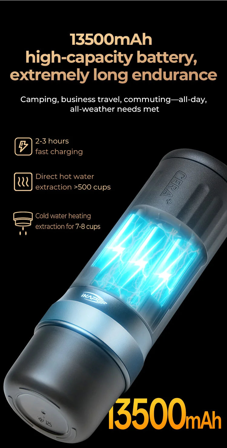 Portable Wireless Electric Espresso Machine 51mm