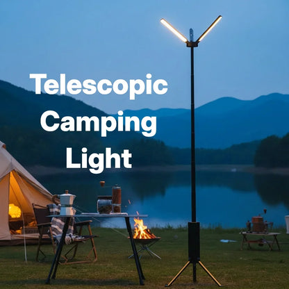 15600mAh Rechargeable Camping Lantern Waterproof Telescopic LED