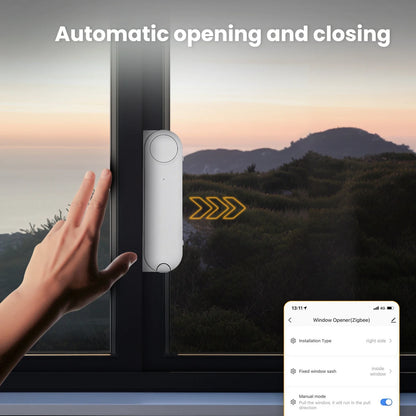 Automatic Sliding Window Opener with App Remote Control